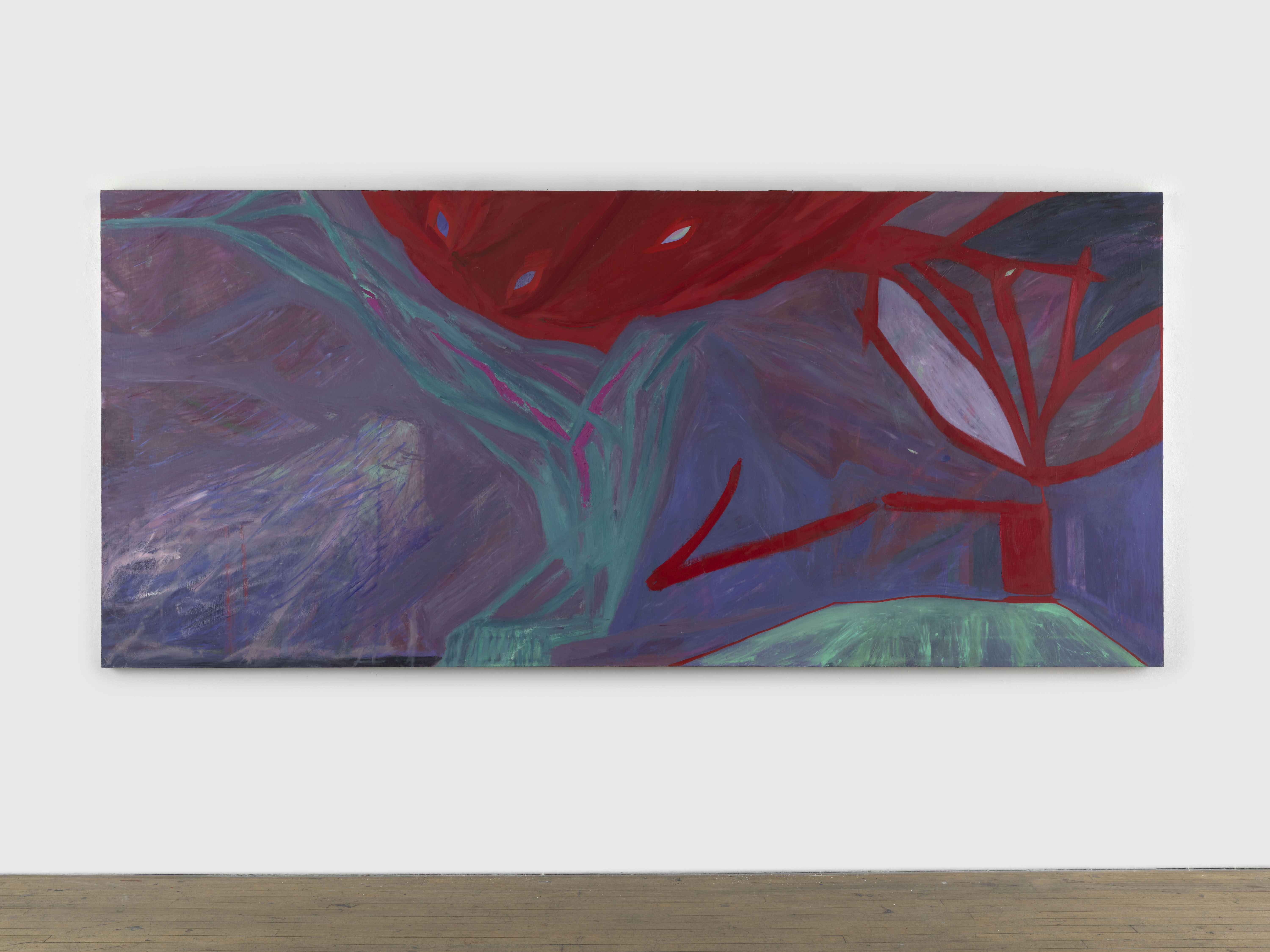 Center Stage, 60x132_, oil on canvas, 2025, AVAILABLE